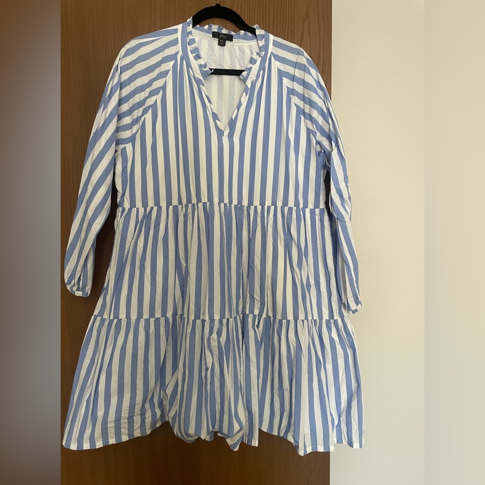 Jcrew Long Sleeve Dress